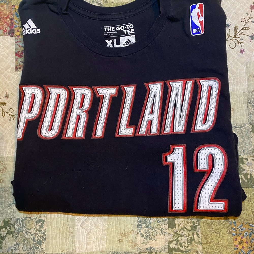 Portland Blazers Tee - #12 Aldridge